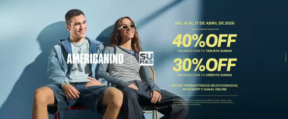 Americanino (válido hasta 20-04)