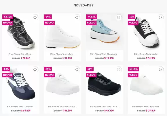 Price Shoes (válido hasta 22-04)