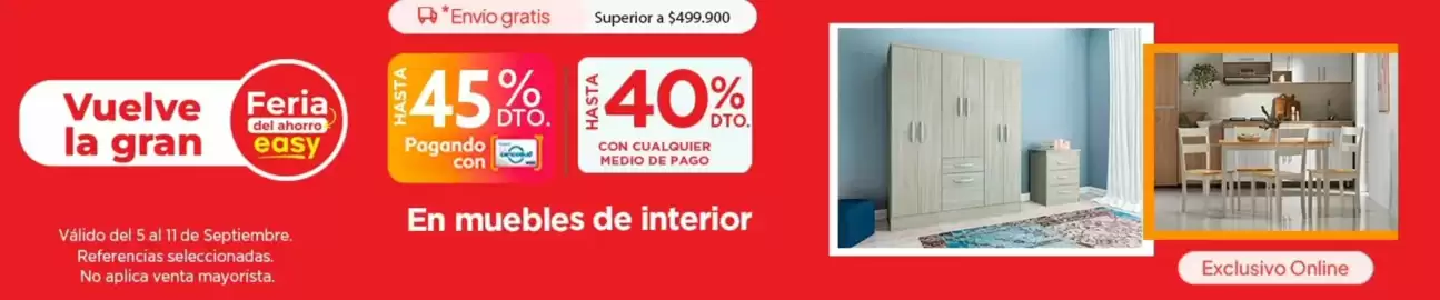 Catálogo Easy semana 36 Página 1