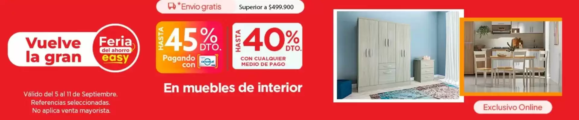 Easy (válido hasta 11-09)