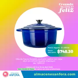 Catálogo Almacenes Anfora Página 1