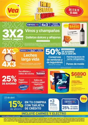 Catálogo Supermercados Vea (válido hasta 19-04)