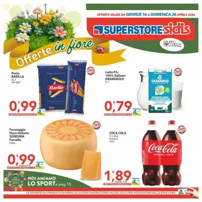 Sidis (valido fino al 26-04)