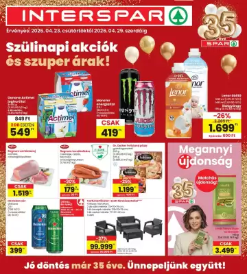 Interspar akciós újság