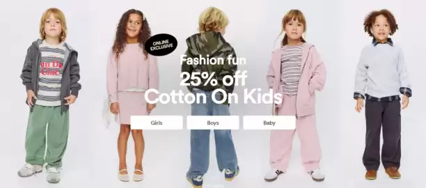 Cotton On Kids catalogue Page 1