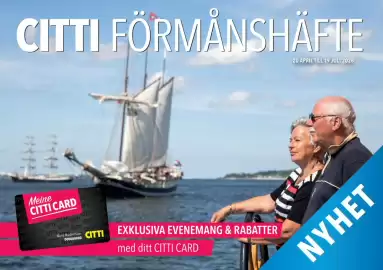 Citti reklamblad Sida 1