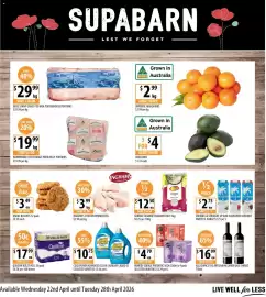 Supabarn catalogue week 17 Page 1