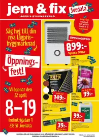 Jem&Fix reklamblad Sida 1