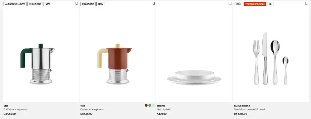 Alessi (valido fino al 30-04)