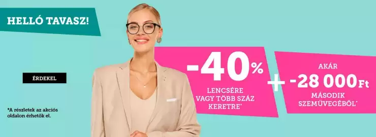 Vision Express akciós újság Oldal 1