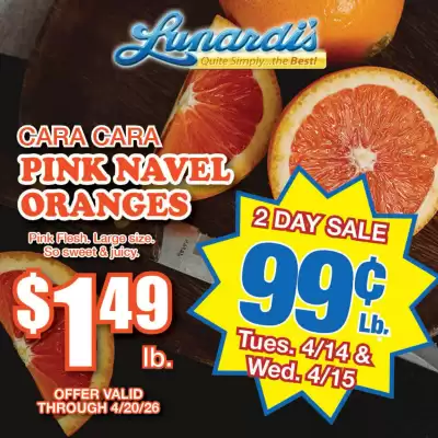 Lunardis weekly ad (valid until 20-04)