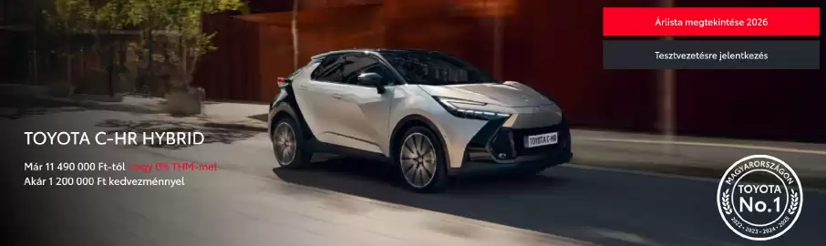 Toyota akciós újság Oldal 1