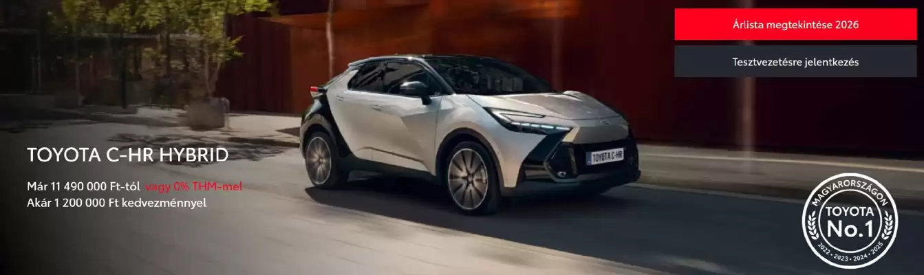 Toyota (érvényes eddig: 31-05)