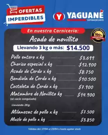 Catálogo Yaguane Supermercados semana 16 Página 4