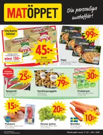Matöppet reklamblad vecka 17 Sida 1
