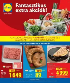 Lidl akciós újság Oldal 1