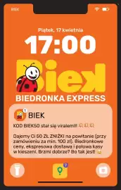 Biedronka gazetka Strona 1