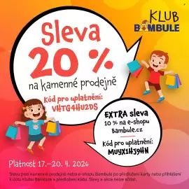 Bambule leták Strana 1