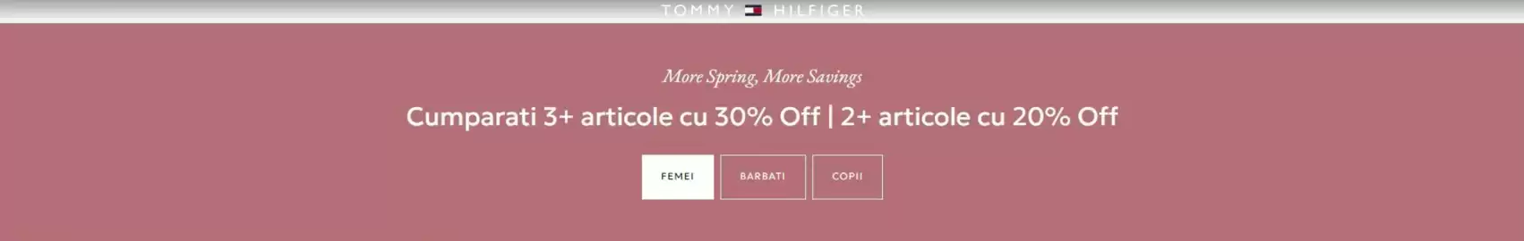 Catalog Tommy Hilfiger Pagină 1