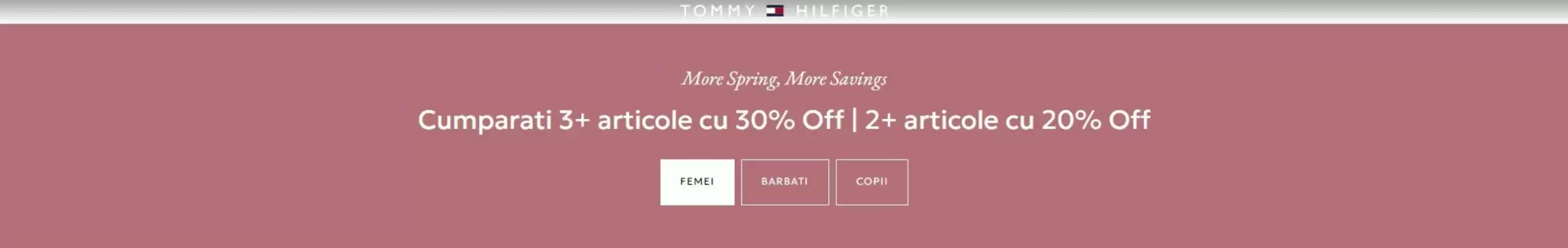 Tommy Hilfiger (valid până la 26-04)