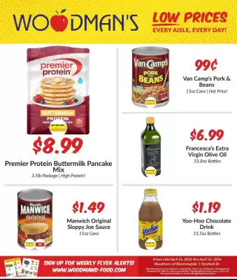 Woodman's (valid until 22-04)