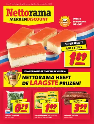 Nettorama (geldig t/m 26-04)