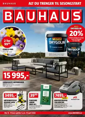 Bauhaus (gyldig til 19-04)