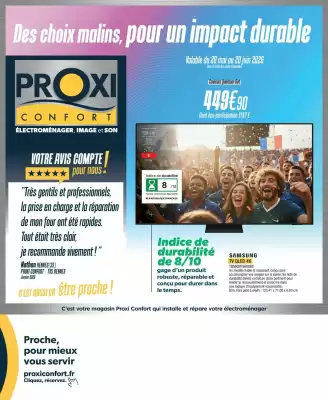 Proxi Confort (valable jusqu'au 20-06)