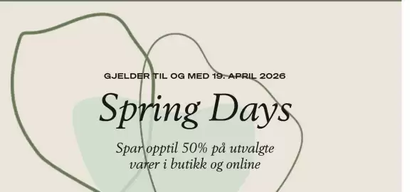 Illums Bolighus kundeavis uke 16 Side 1