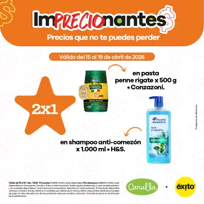 Éxito (válido hasta 19-04)