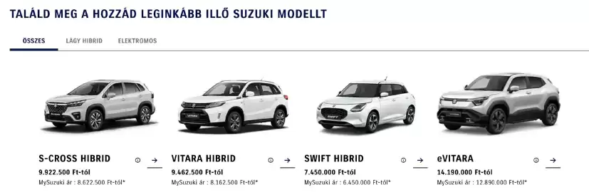 Suzuki akciós újság Oldal 1