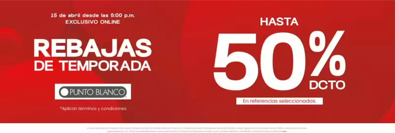 Catálogo Punto Blanco Página 1