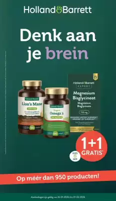 Holland & Barrett (geldig t/m 26-04)