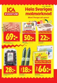 ICA Kvantum reklamblad vecka 17 Sida 1