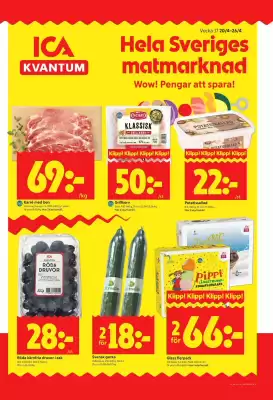 ICA Kvantum reklamblad
