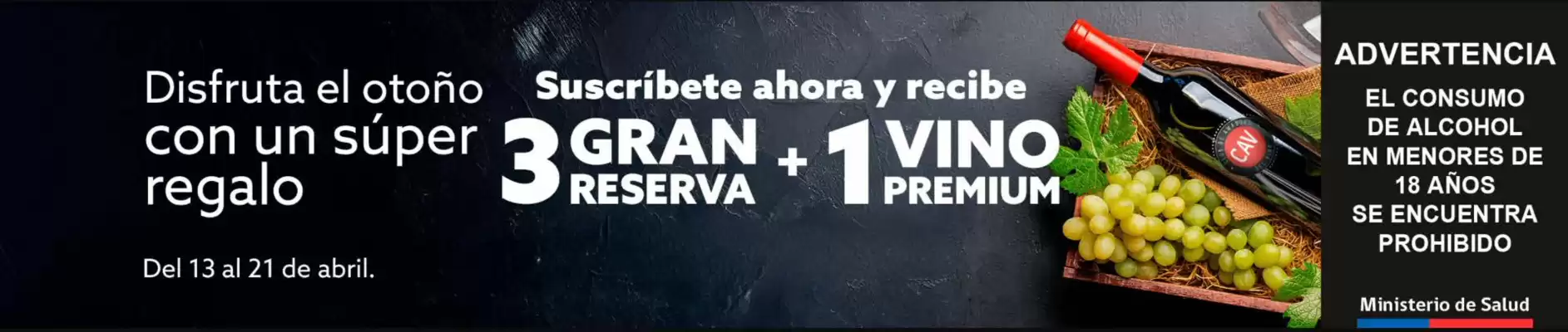 Club de Amantes del Vino (válido hasta 21-04)