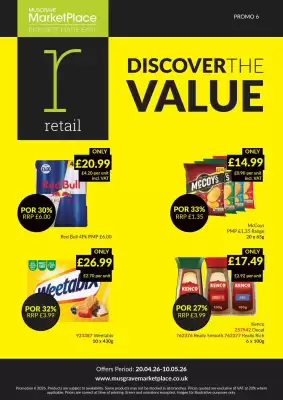 Musgrave MarketPlace leaflet (valid until 10-05)