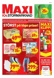 ICA Maxi reklamblad vecka 17 Sida 1