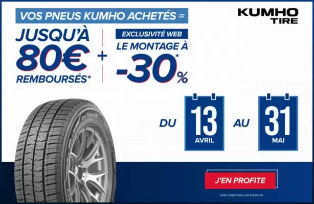 Speedy (valable jusqu'au 31-05)