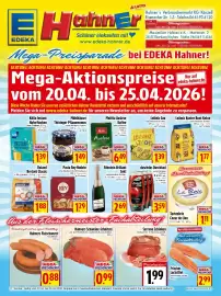 EDEKA Hahner Prospekt Seite 1