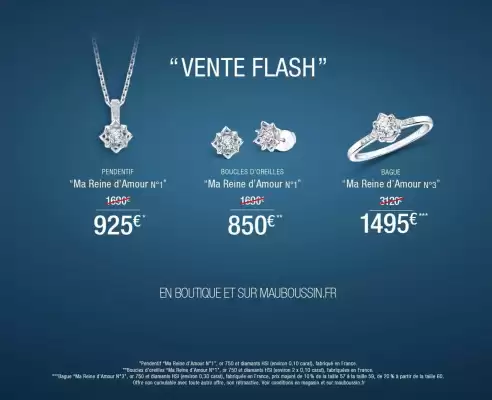 Mauboussin (valable jusqu'au 30-04)