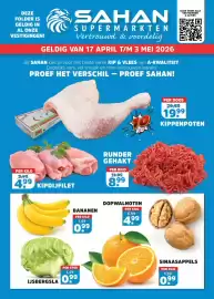 Sahan Supermarkten folder Pagina 1