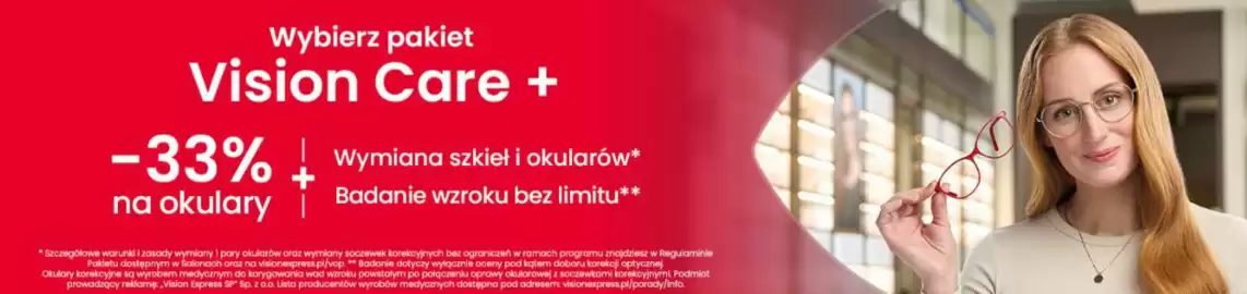 Vision Express gazetka Strona 1