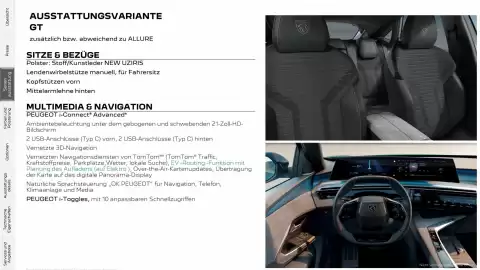 Peugeot Flugblatt Seite 11