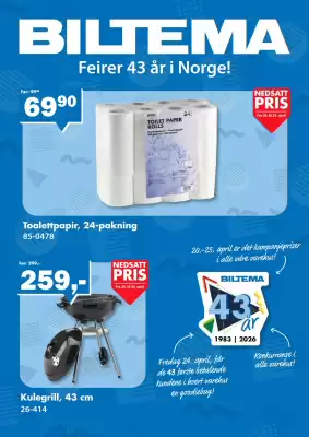 Biltema (gyldig til 26-04)