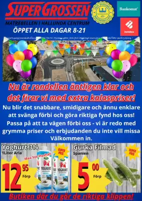 Supergrossen reklamblad (giltig till och med 27-04)