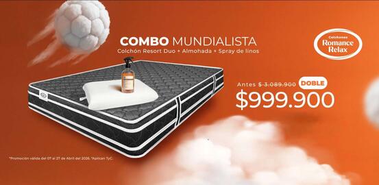 Catálogo Colchones Romance Relax Página 4