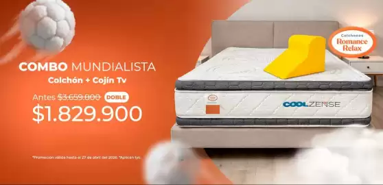 Catálogo Colchones Romance Relax Página 2