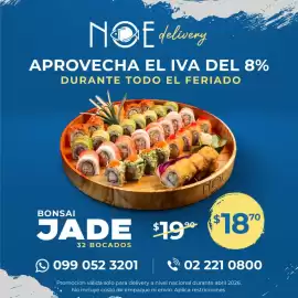 Catálogo Noe Sushi Bar Página 1