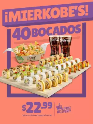 Kobe Sushi Express (válido hasta 29-04)